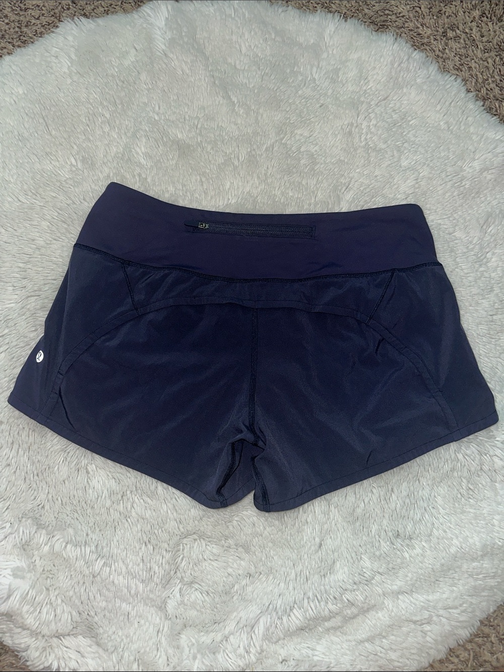 lululemon athletica Run Times shorts in Blueberry Jam size 6 NWOT